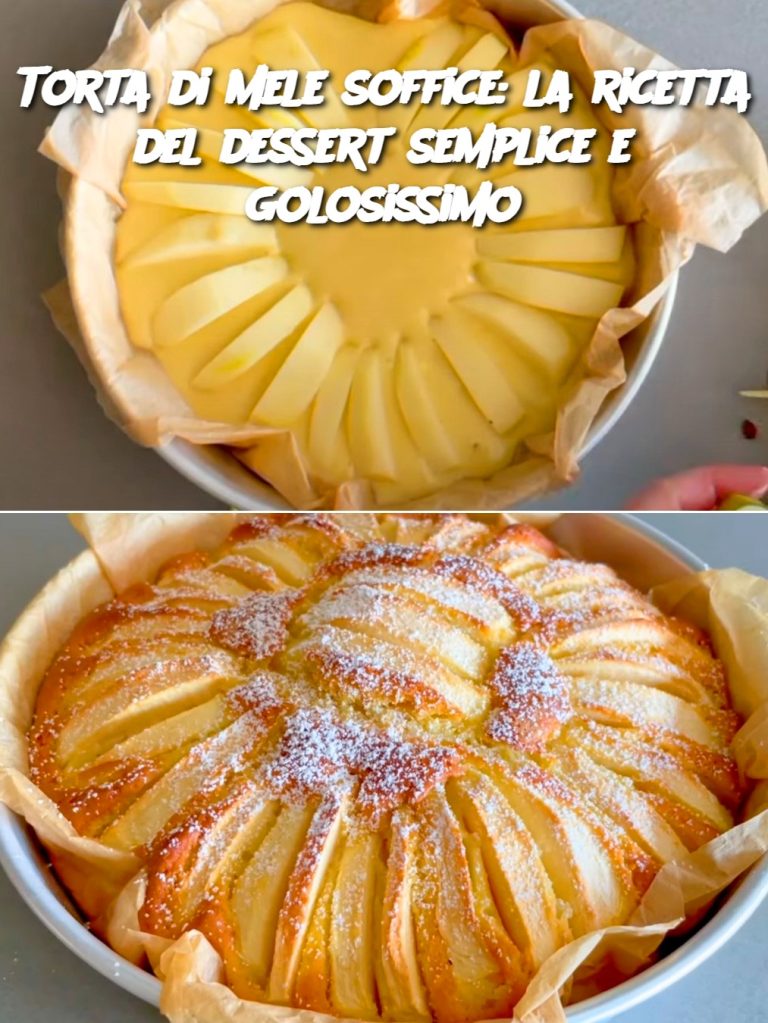 🍏 Puszysta Szarlotka – Tradycyjny Przepis na Pyszny i Prosty Deser