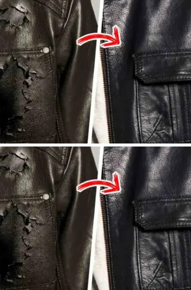 Sposób na naprawę zużytej skóry syntetycznej na kurtkach, torbach, butach lub meblach