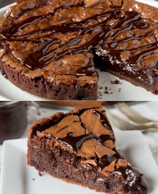 Gęste ciasto brownie