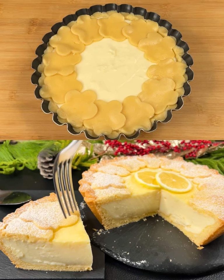 Przepis na ciasto z kremem cytrynowym i budyniem
