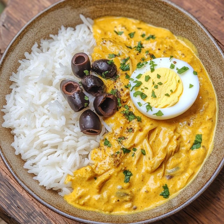 Kurczak Aji – Peruwiański Przepis Pełen Kremowego Smaku