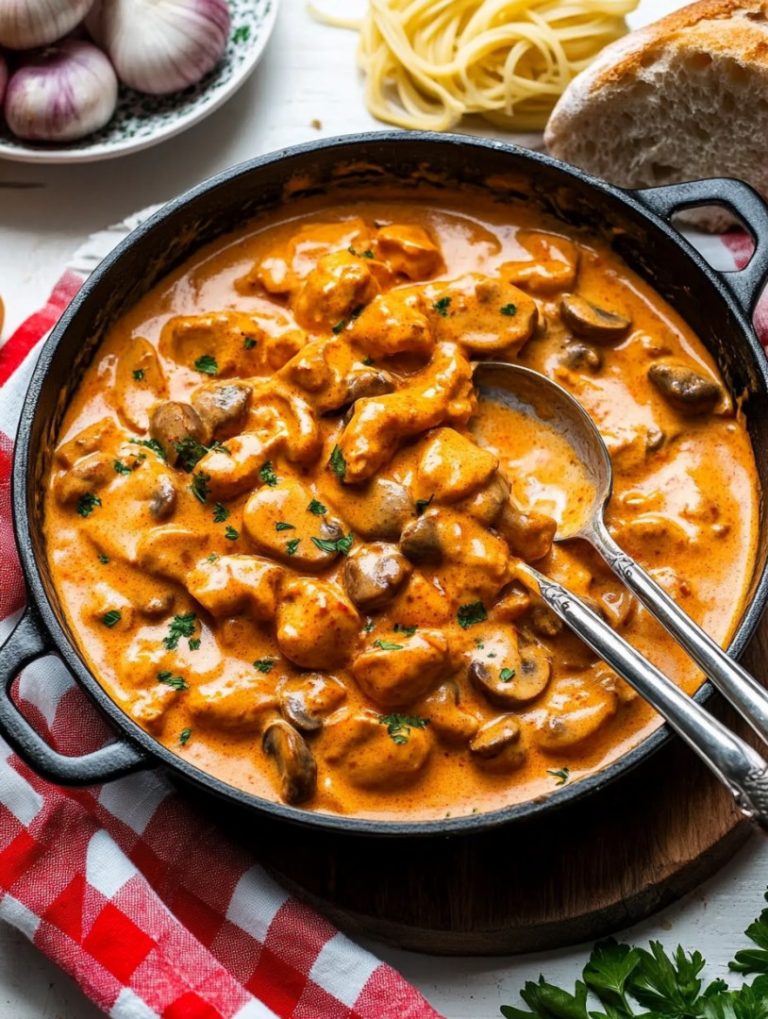 Najlepsze danie, jakie kiedykolwiek spróbujesz Chicken Stroganoff