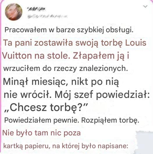 Miła historia, która dowodzi, że odrobina współczucia może zdziałać cuda