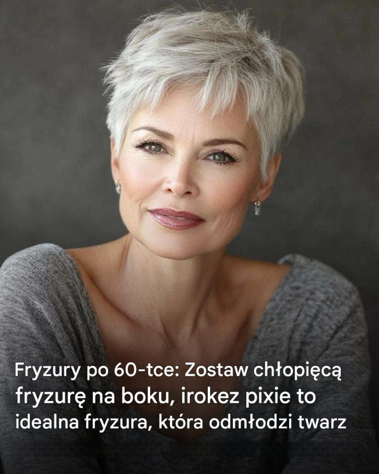 Fryzury po 60-tce: Porzuć chłopięcą fryzurę i wybierz fryzurę pixie irokez, aby uzyskać młodziej wyglądającą twarz
