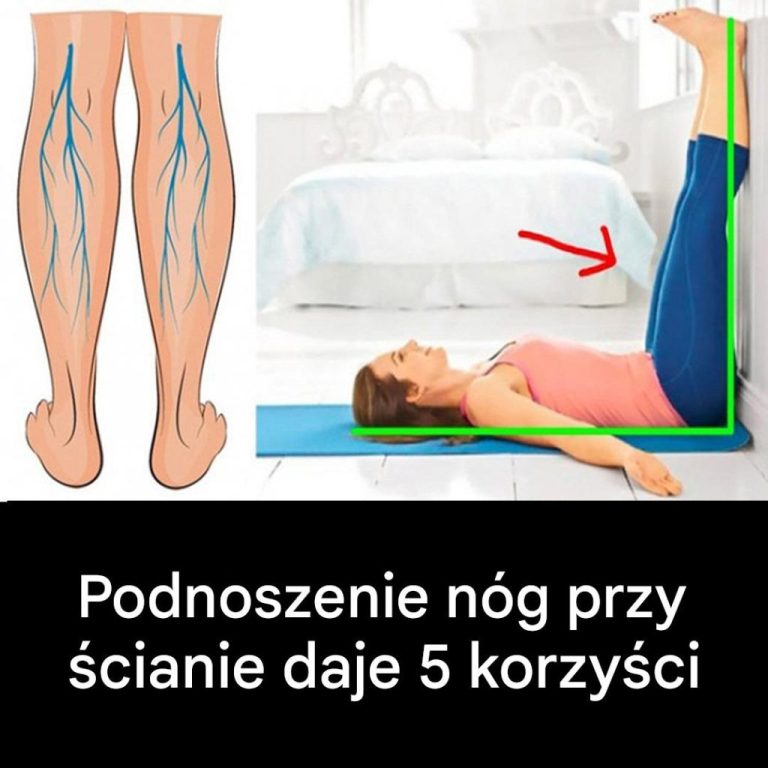5 korzyści z podnoszenia nóg przy ścianie