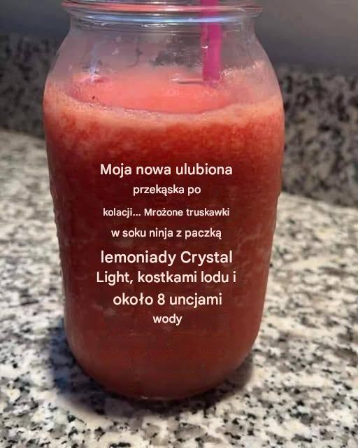 Ninja Slush z Truskawkową Lemoniadą