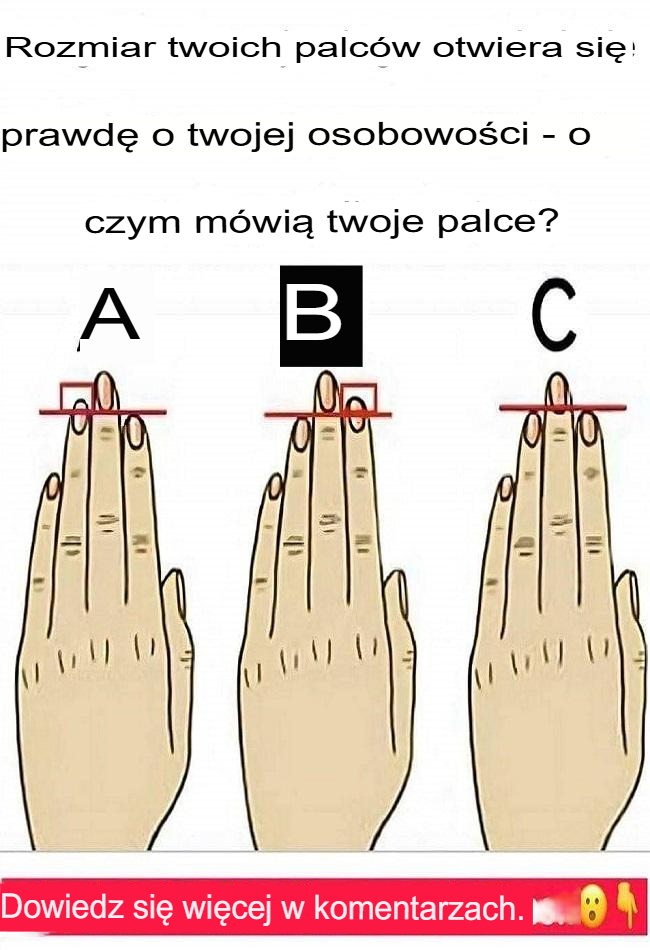 Chiromancja: Co kształt palców mówi o Twojej osobowości…