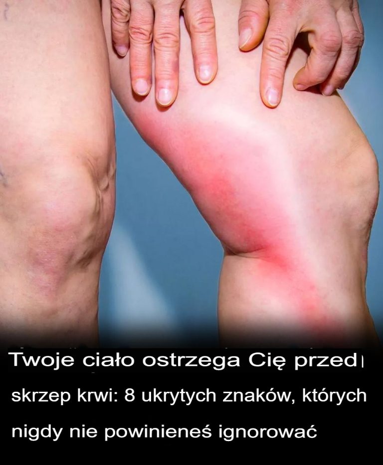 Twoje ciało ostrzega Cię przed zakrzepem krwi: 8 ukrytych sygnałów, których nigdy nie należy ignorować