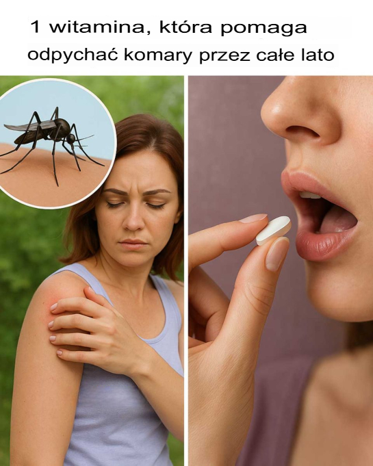 Jedna witamina, która odstrasza komary przez całe lato