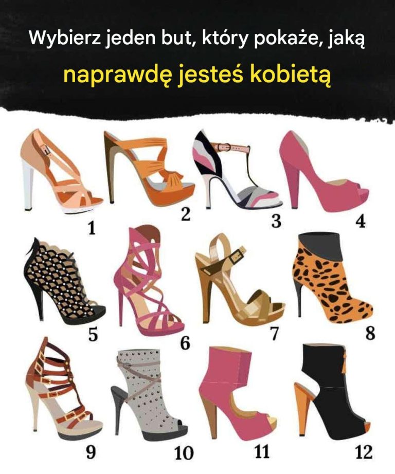 Wybierz jeden but, który pokaże, jaką naprawdę jesteś kobietą
