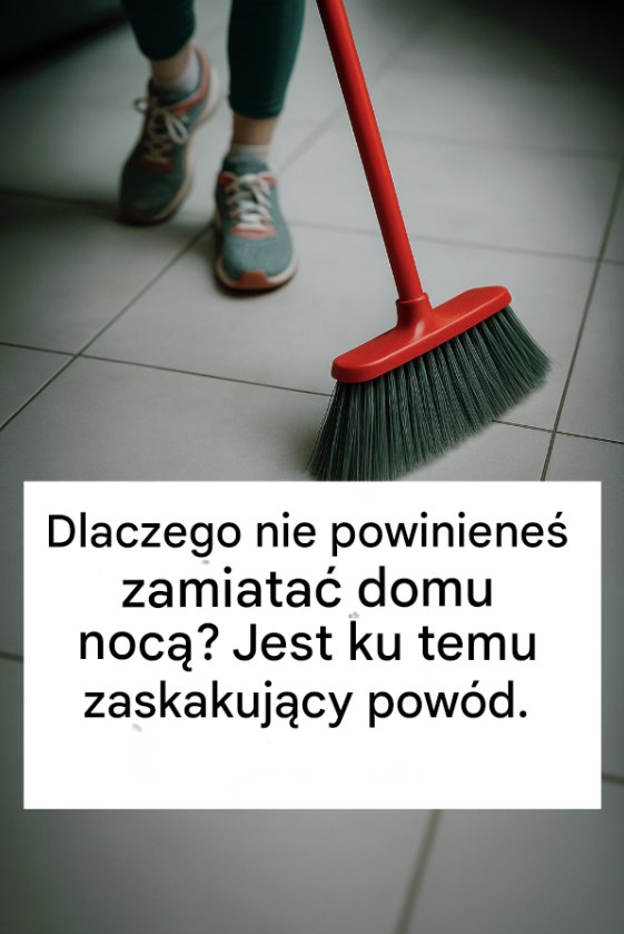 Dlaczego nie należy sprzątać domu nocą?
