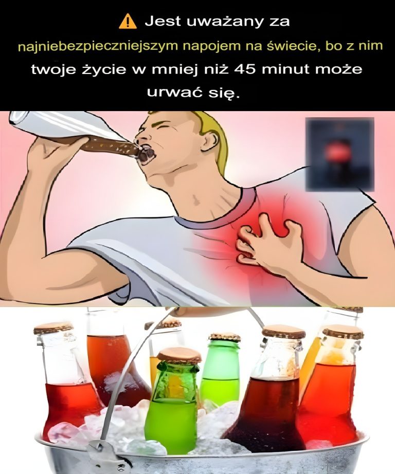 ⚠️ Uważa się, że jest to najniebezpieczniejszy napój na świecie, ponieważ może zakończyć życie w mniej niż 45 minut.