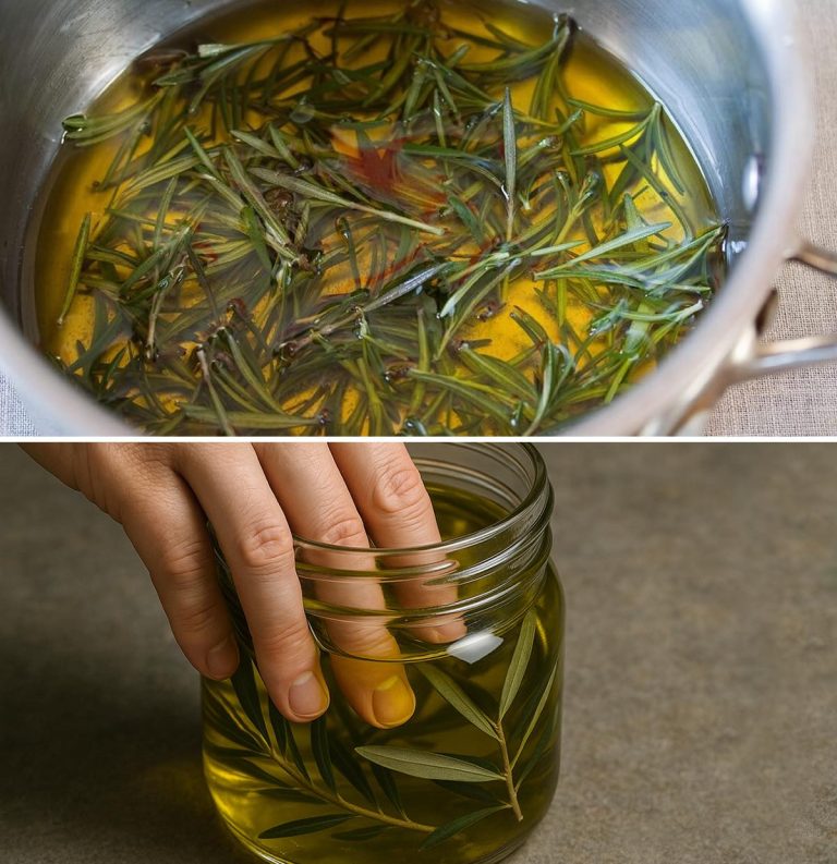 Jak przygotować olejek rozmarynowy: łagodzi ból, usuwa zmarszczki i stymuluje wzrost włosów.