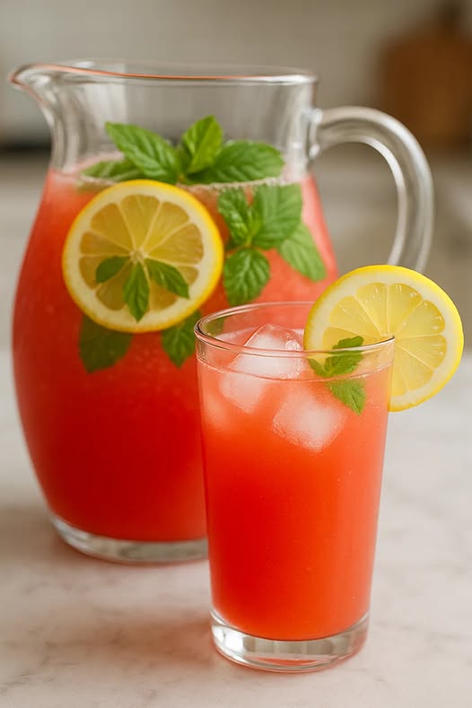 Lemoniada arbuzowa: pyszny napój bogaty w witaminę C i przeciwutleniacze