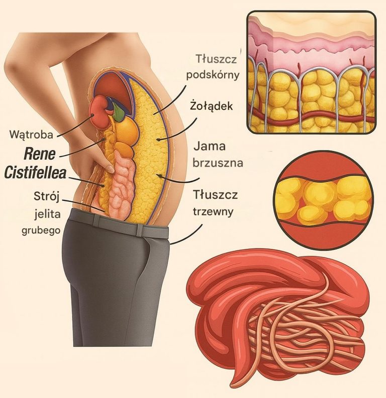2-składnikowy, naturalny środek na usuwanie złogów tłuszczu i pasożytów