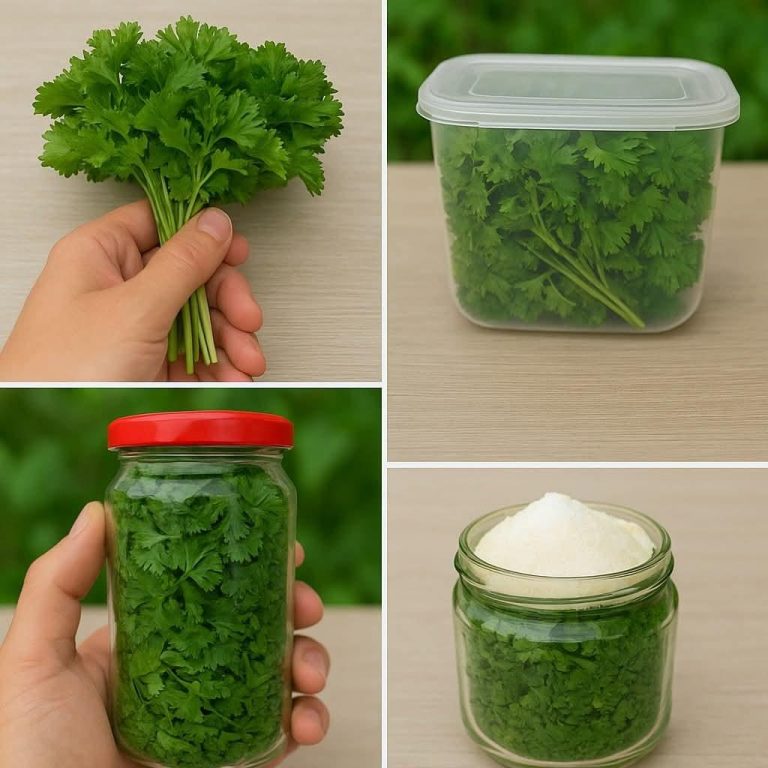 Pietruszka, sekret szefa kuchni, dzięki któremu może zachować świeżość przez miesiące: nie gnije