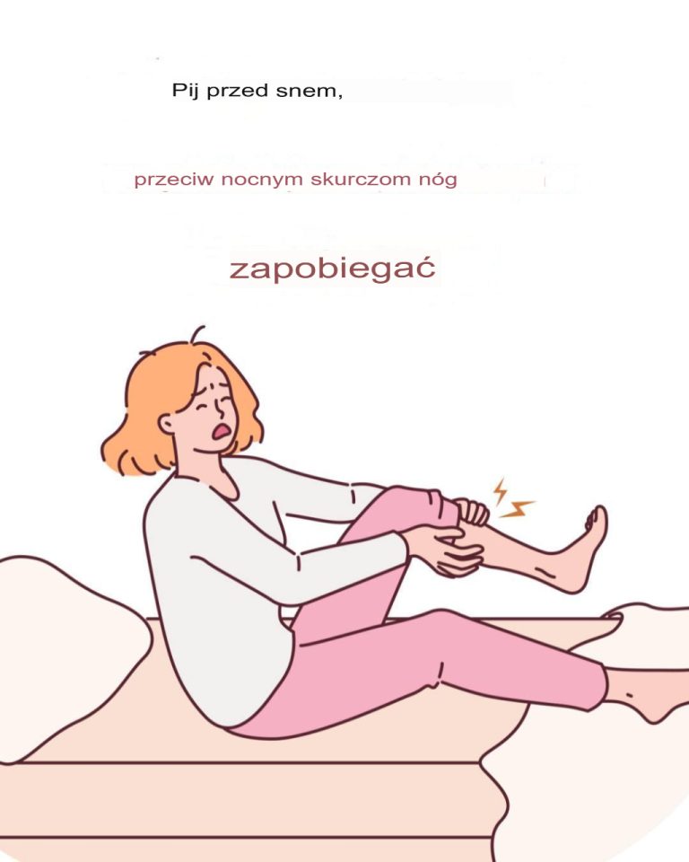 Wypij przed snem, aby zapobiec nocnym skurczom nóg