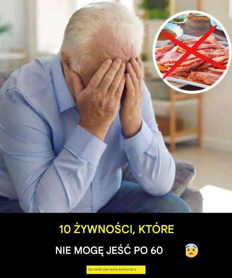 Najważniejsze produkty spożywcze, których należy unikać po 60. roku życia dla lepszego zdrowia