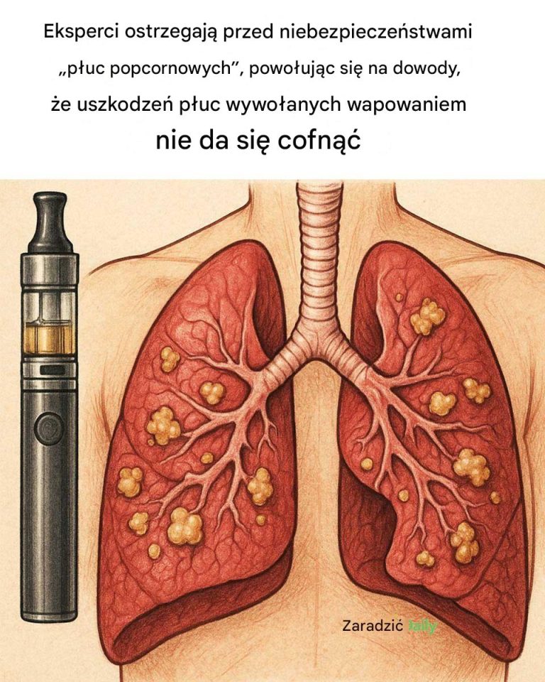 Eksperci ostrzegają przed niebezpieczeństwami związanymi z „płucami popcornu”, powołując się na dowody, że uszkodzeń płuc wywołanych wapowaniem nie da się cofnąć