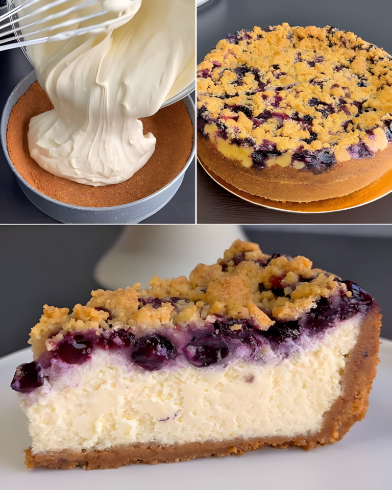 Sernik z kruszonymi jagodami: naprawdę pyszny deser, którego warto spróbować