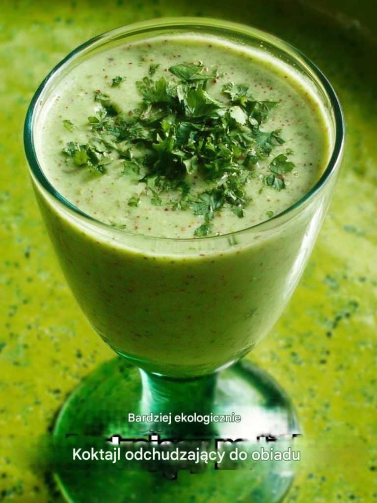 Zielony koktajl na kolację – lekki i sycący w jednym kroku