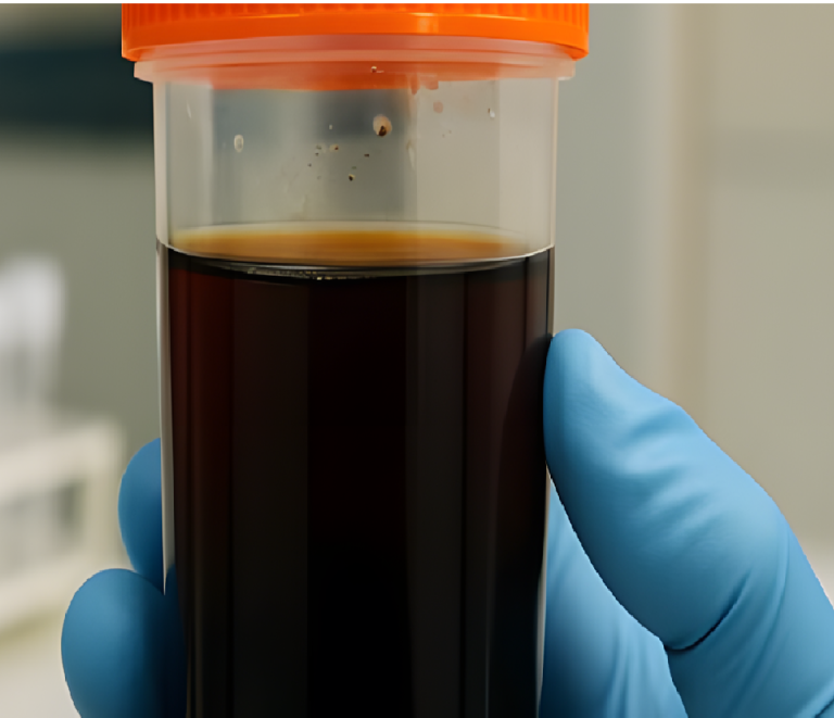 Znak w kolorze moczu. Jeśli go zauważysz, nie zwlekaj z wizytą u lekarza.