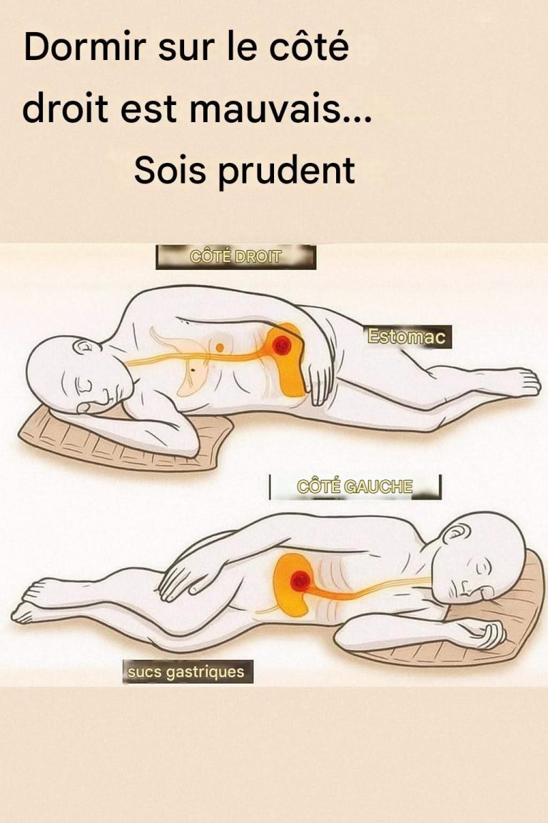 Spanie na prawym boku wpływa na zdrowie w sposób, którego sobie nie wyobrażałeś.