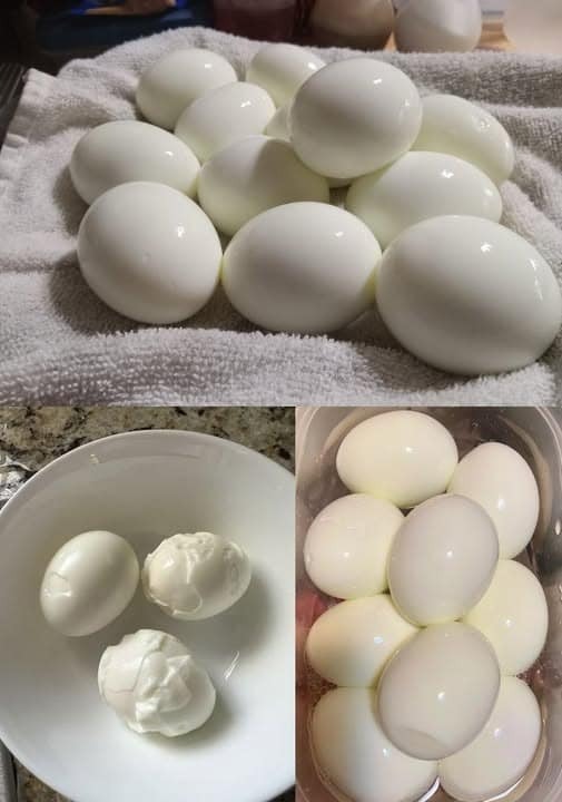 Sprytna wskazówka szefa kuchni dotycząca idealnie obieranych jajek na twardo