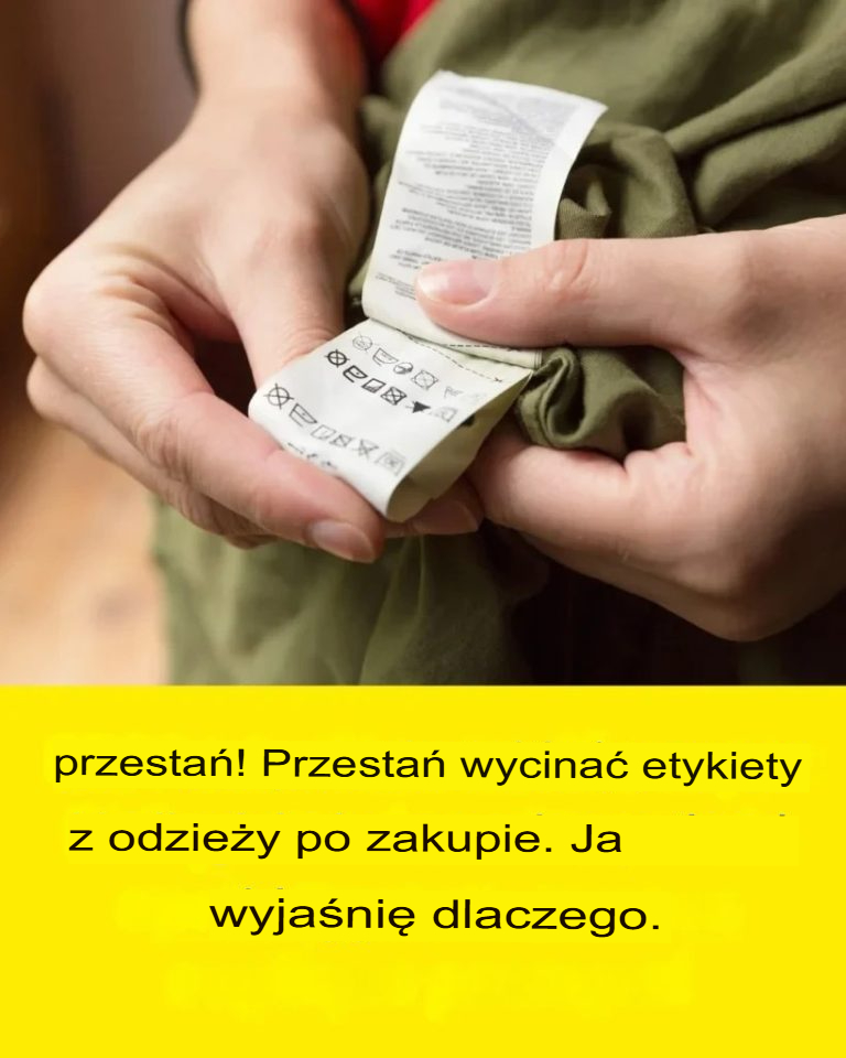 Nie wyrzucaj metek z ubrań: odkryj ich najważniejsze sekrety