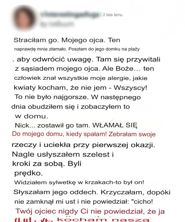 Uciekłem, by opłakiwać ojca – ale mężczyzna w domu na plaży znał sekrety, których nie powinien był znać