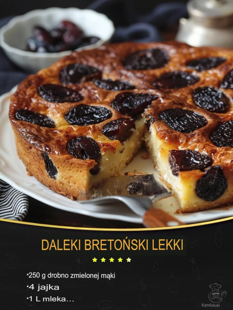 Suszone śliwki z rumem Far Breton