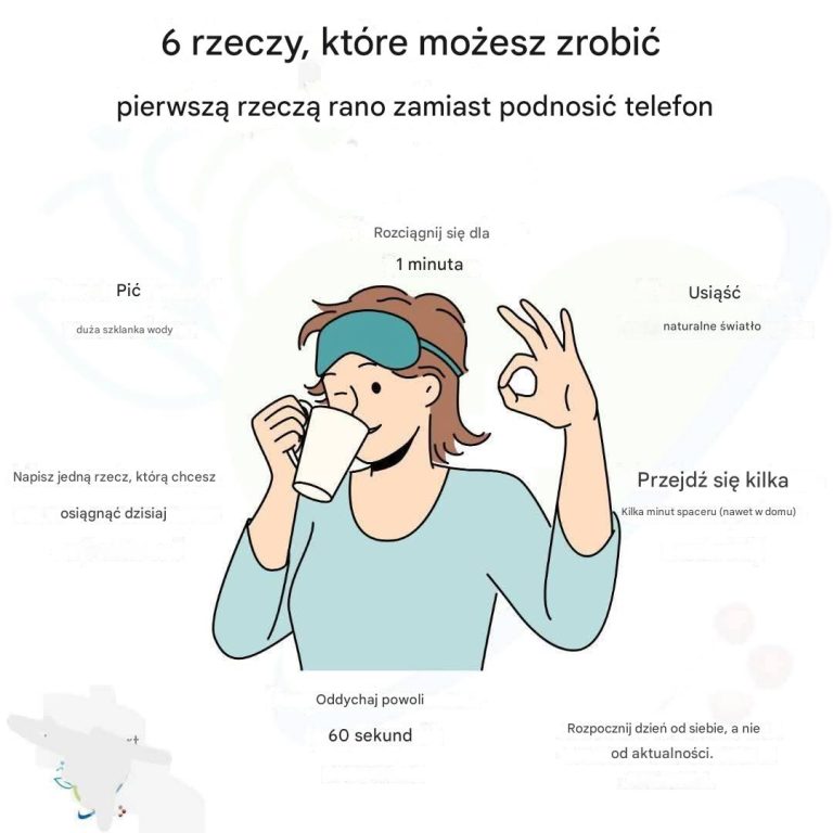 6 rzeczy, które możesz zrobić zaraz po przebudzeniu… zamiast patrzeć w telefon