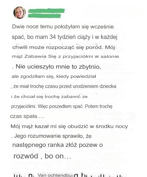 „Żart” mojego męża mnie ztraumatyzował, więc odeszłam od niego, gdy byłam w ósmym miesiącu ciąży