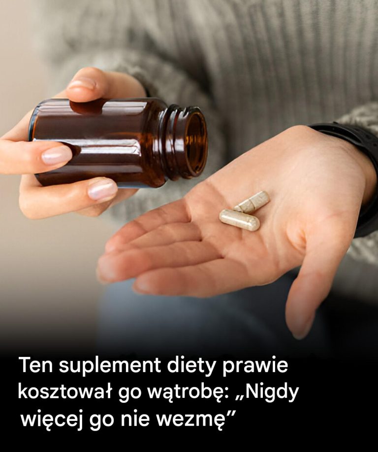 Ten suplement diety prawie kosztował go wątrobę: „Nigdy więcej nie popełnię tego błędu”