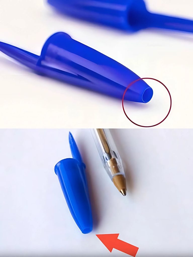 Czy zastanawiałeś się kiedyś, dlaczego skuwka długopisu ma mały otwór? Powód jest zaskakujący.