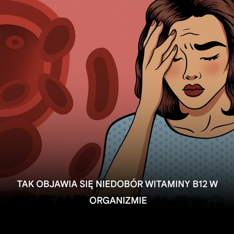 Tak objawia się niedobór witaminy B12 w organizmie