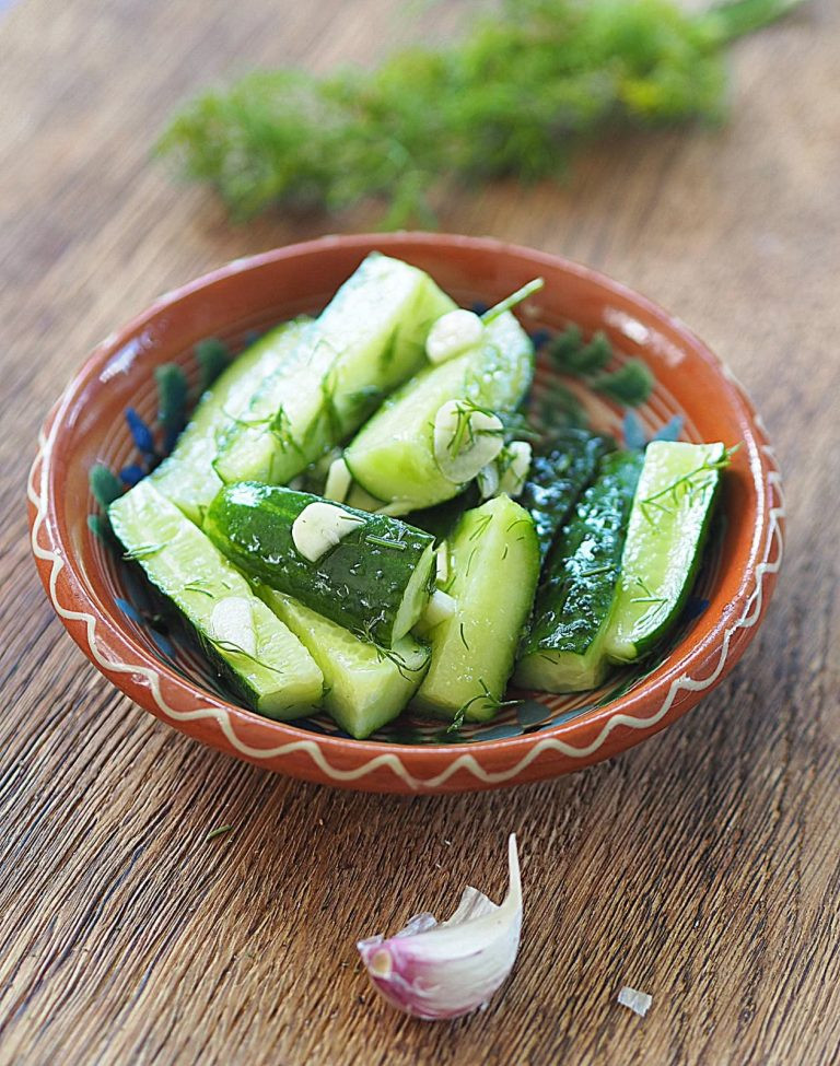 Szybkie pikle ogórkowe do letnich dań 🥒👇🥒