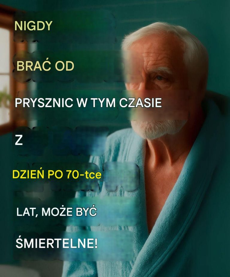 Ukryte zagrożenia związane z prysznicem w nieodpowiednim czasie: co powinien wiedzieć każdy senior