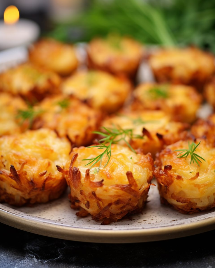 Chrupiące kuleczki z kiełbasy i hash browns – idealne na śniadanie, brunch lub przekąskę