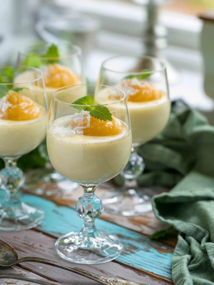 Panna cotta cytrynowa