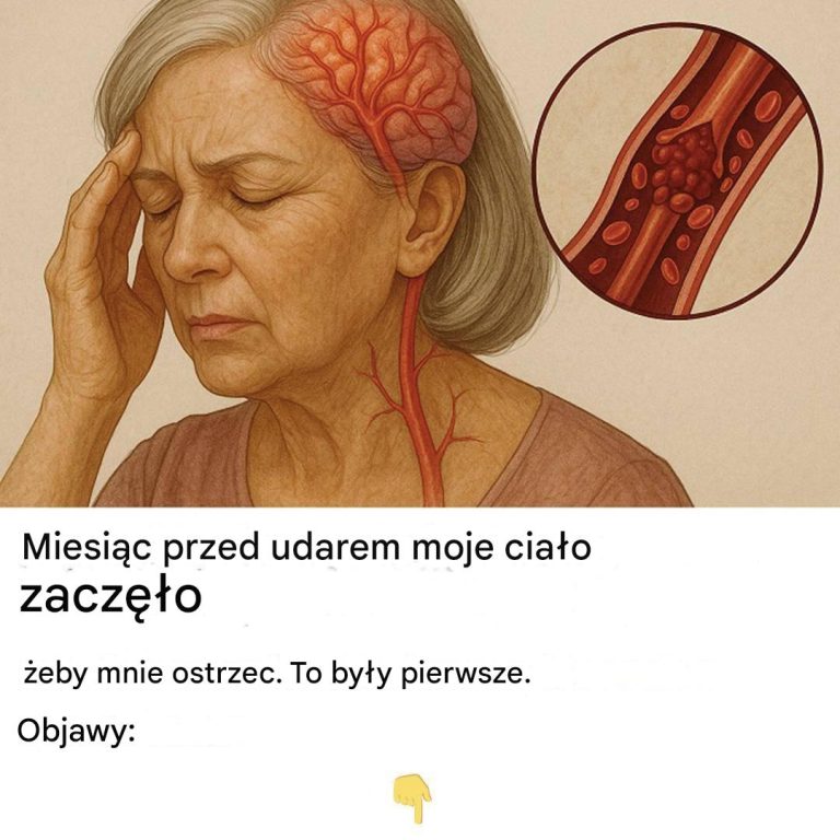 Miesiąc przed udarem mój organizm zaczął mnie ostrzegać. Oto pierwsze objawy.