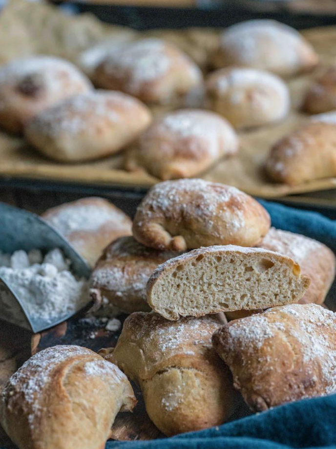 Zimno fermentowane wałki orkiszowe