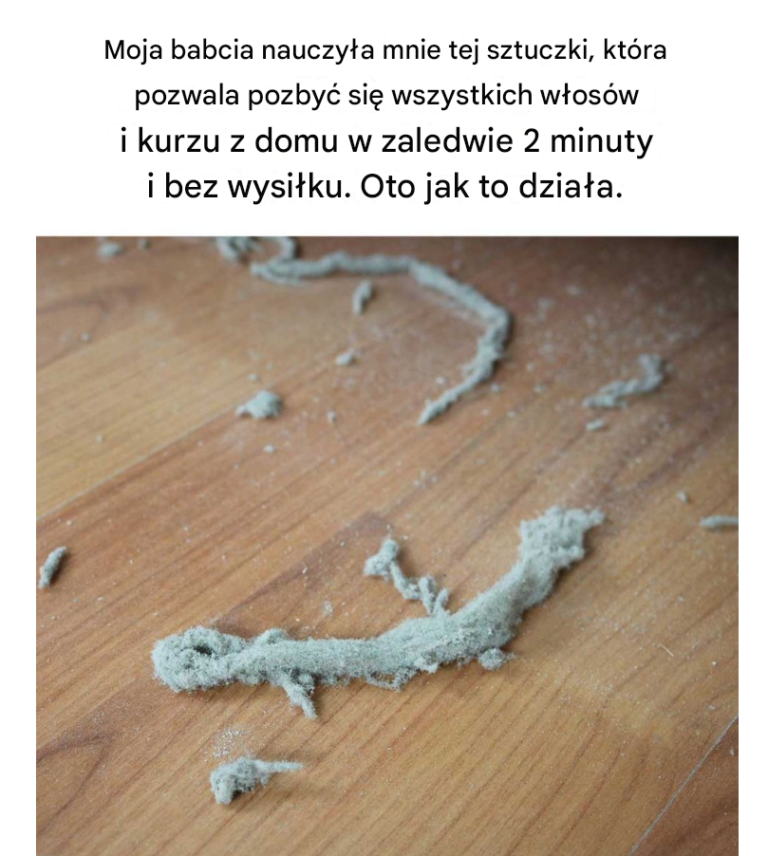 Błyskawiczny trik na kurz i sierść – sprytny sposób mojej babci na czysty dom