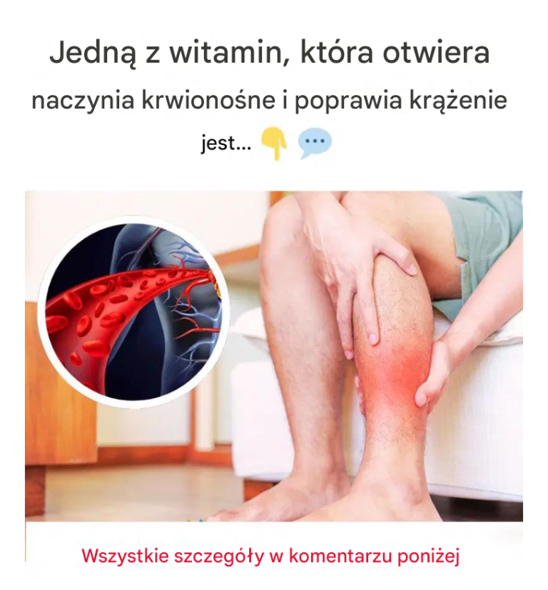 Niacyna po 50. roku życia – witamina wspierająca krążenie, serce i sprawność nóg