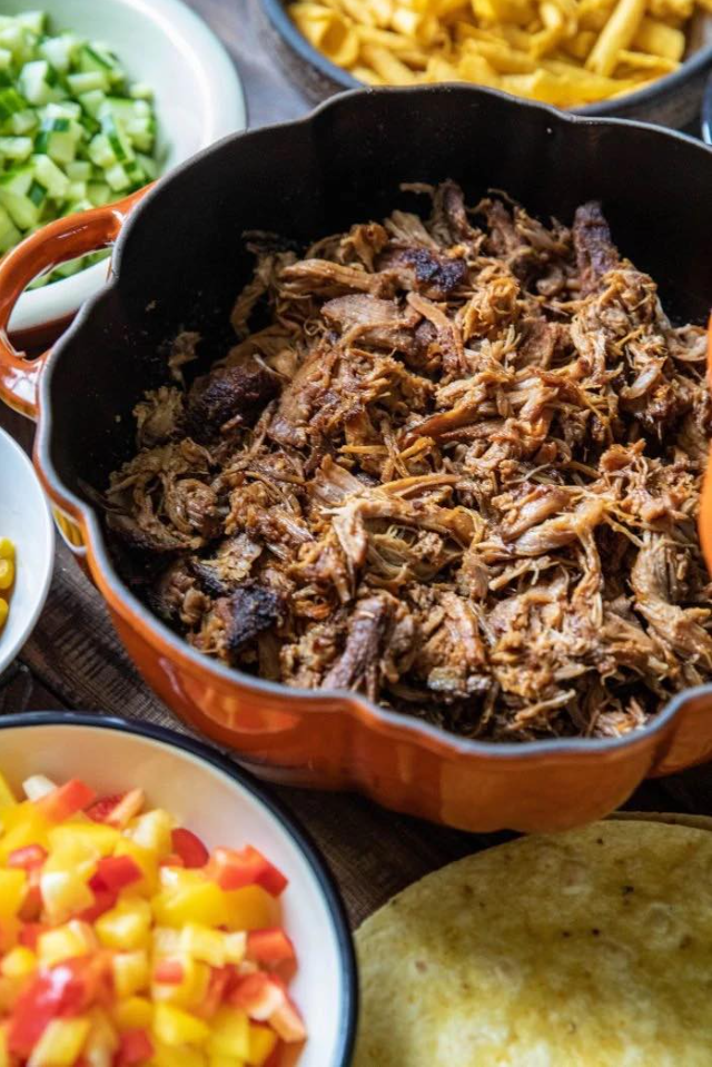 Szarpana wieprzowina z USA