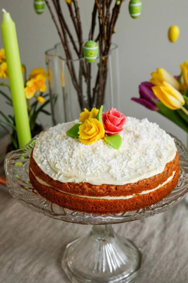 Ciasto marchewkowe z kokosem