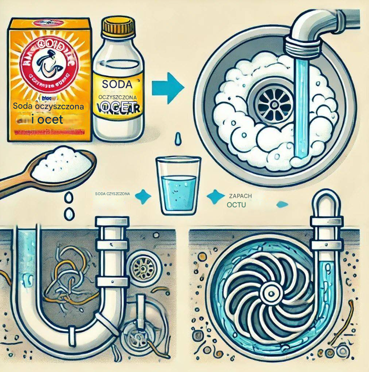 Domowy sposób na czysty odpływ i rurę – bez chemii i bez hydraulika