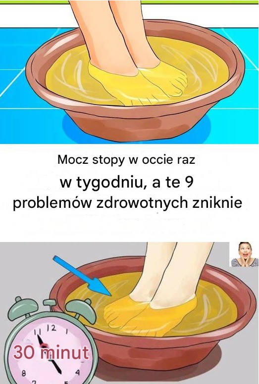 Ocet jabłkowy na zmęczone stopy – naturalny rytuał o wielu korzyściach