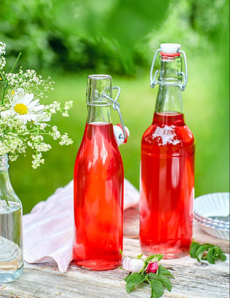 Sok z dzikiej róży