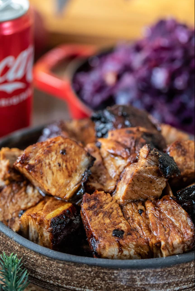 Grube żeberka z coca colą